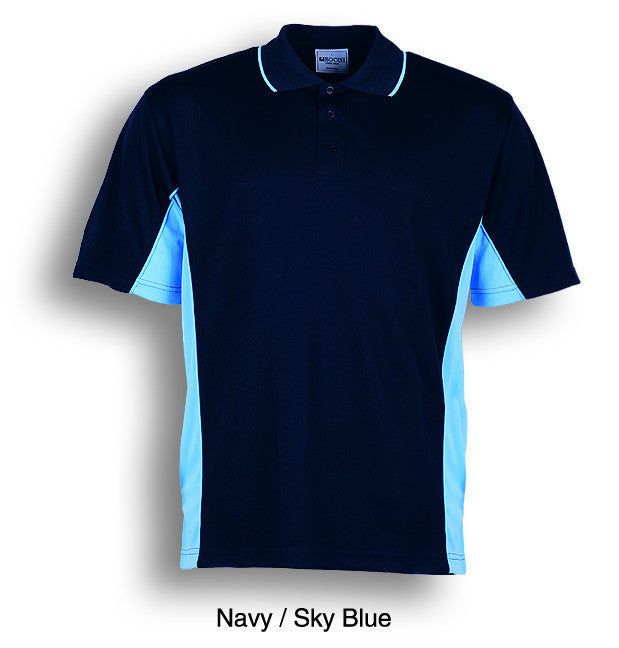 Bocini Men's Breezeway Panel Polo -(CP0528)
