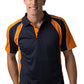 Be Seen-Be Seen Men's Polo Shirt With Contrast Sleeve 2nd( 8 Color )-Navy-Orange-White / XS-Uniform Wholesalers - 3