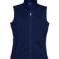 Biz Collection-Biz Collection Ladies Soft Shell Vest-Navy / S-Uniform Wholesalers - 3