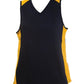 Australian Spirit-Aus Spirt Olympikool Ladies Singlet 2nd ( 9 Colour )-Navy/Gold / 8-Uniform Wholesalers - 3