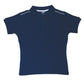 Ramo-Ramo Ladies 100% Cotton Pique Knit With Piping-Navy/White / 8-Uniform Wholesalers - 4