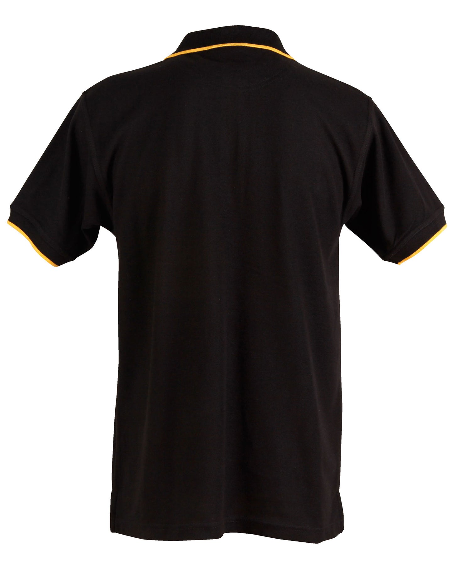 Winning Spirit Men's Contrast Pique Short Sleeve Polo 1st (11 Colour)-(PS08)