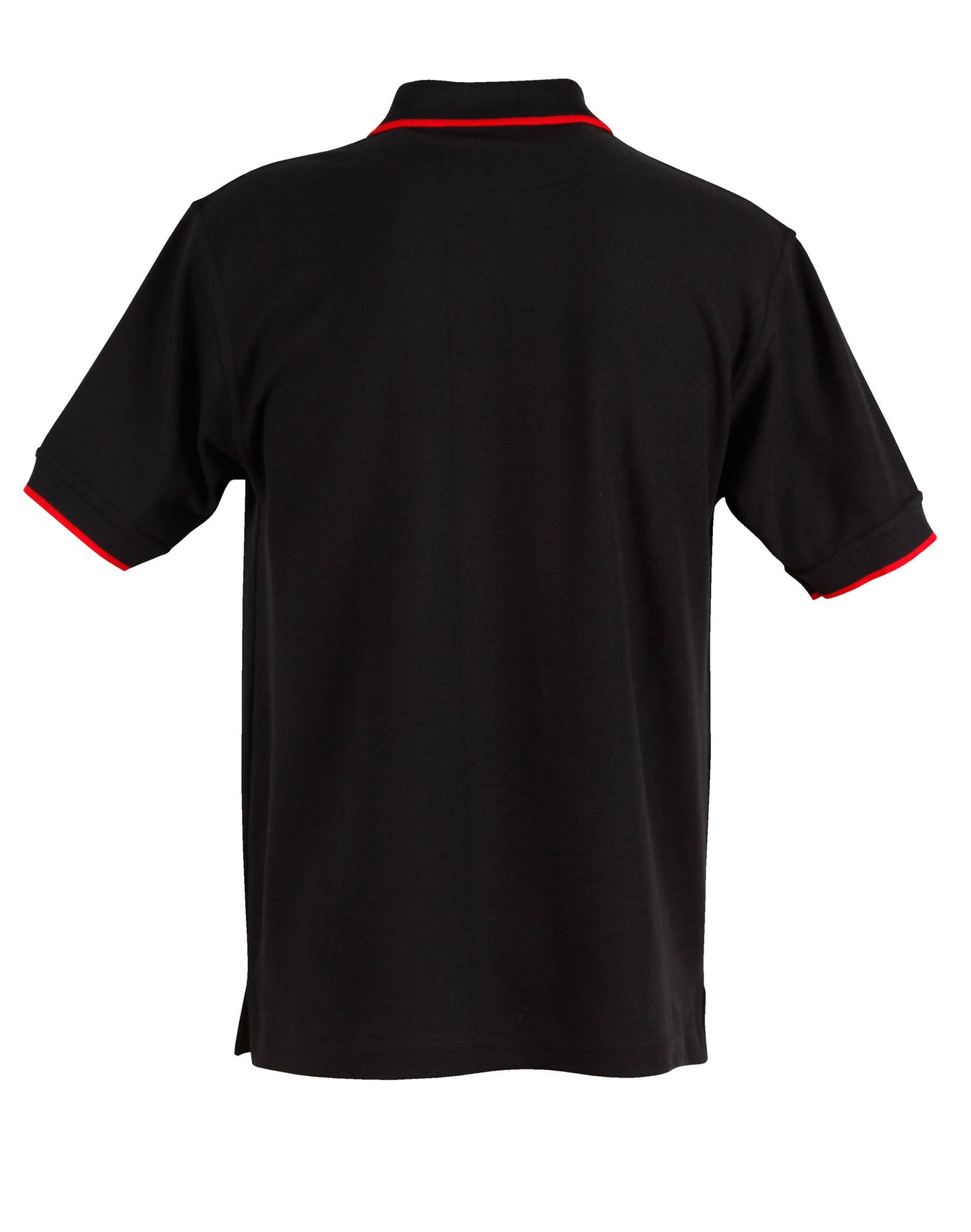Winning Spirit Men's Contrast Pique Short Sleeve Polo 1st (11 Colour)-(PS08)