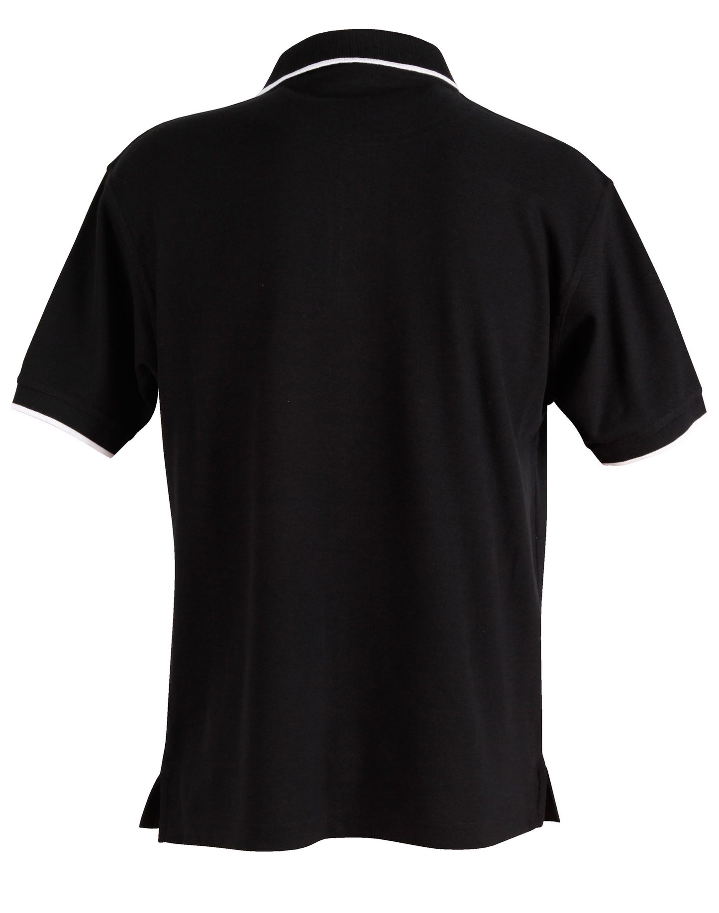 Winning Spirit Men's Contrast Pique Short Sleeve Polo 1st (11 Colour)-(PS08)