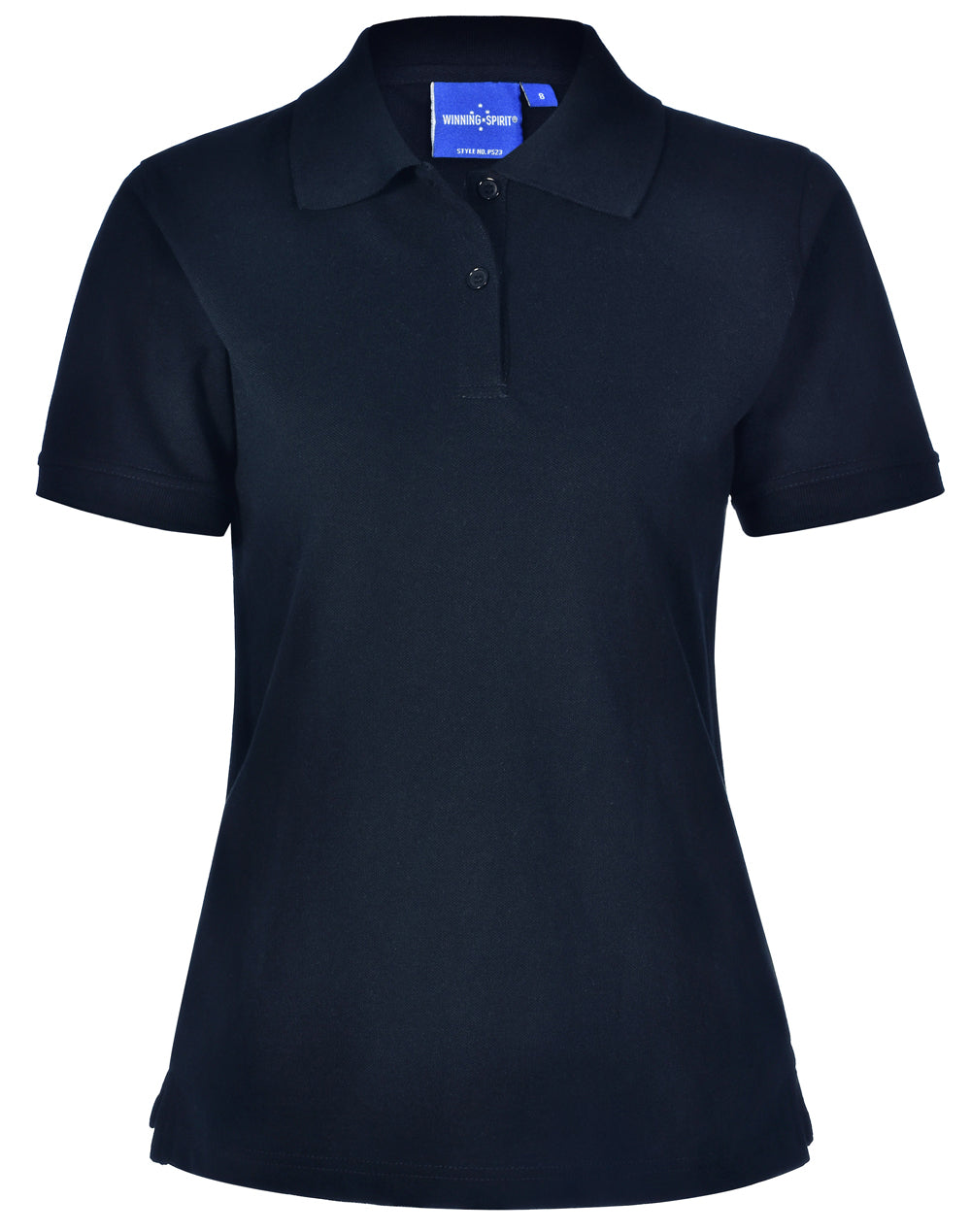 Winning Spirit Ladies' Tight Pique Knit Short Sleeve Polo-(PS23)