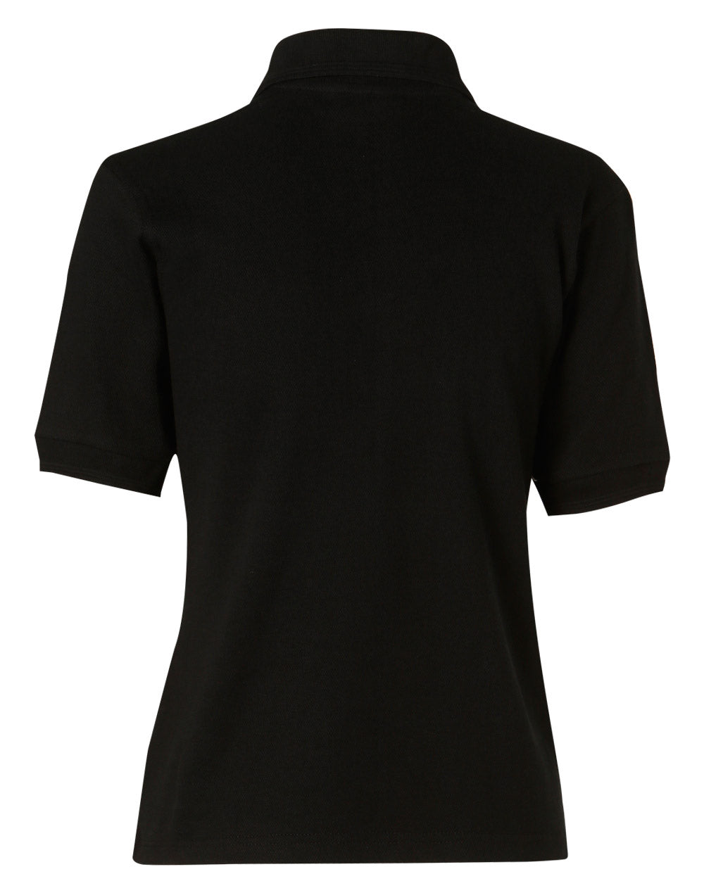 Winning Spirit Ladies' Pure Cotton Contrast Piping Short Sleeve Polo-(PS26)
