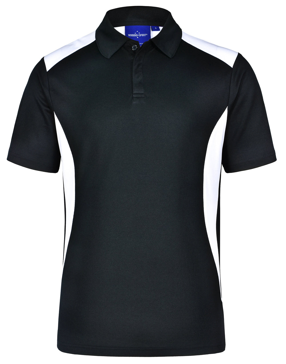 Winning Spirit Men's TrueDry® Contrast Short Sleeve Polo 1st (10 colour)-(PS31)