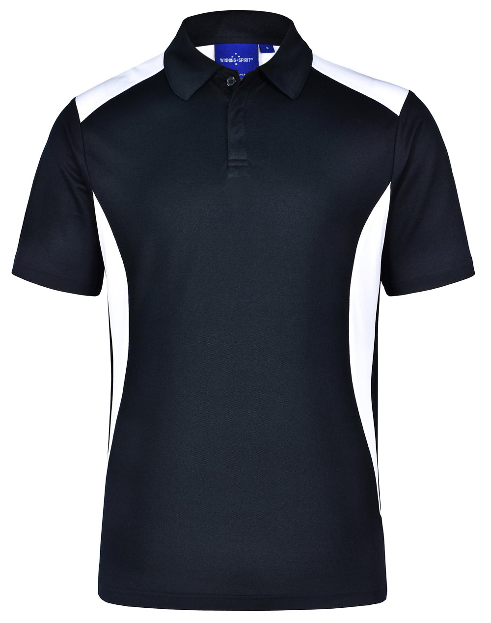 Winning Spirit Men's TrueDry® Contrast Short Sleeve Polo 1st (10 colour)-(PS31)