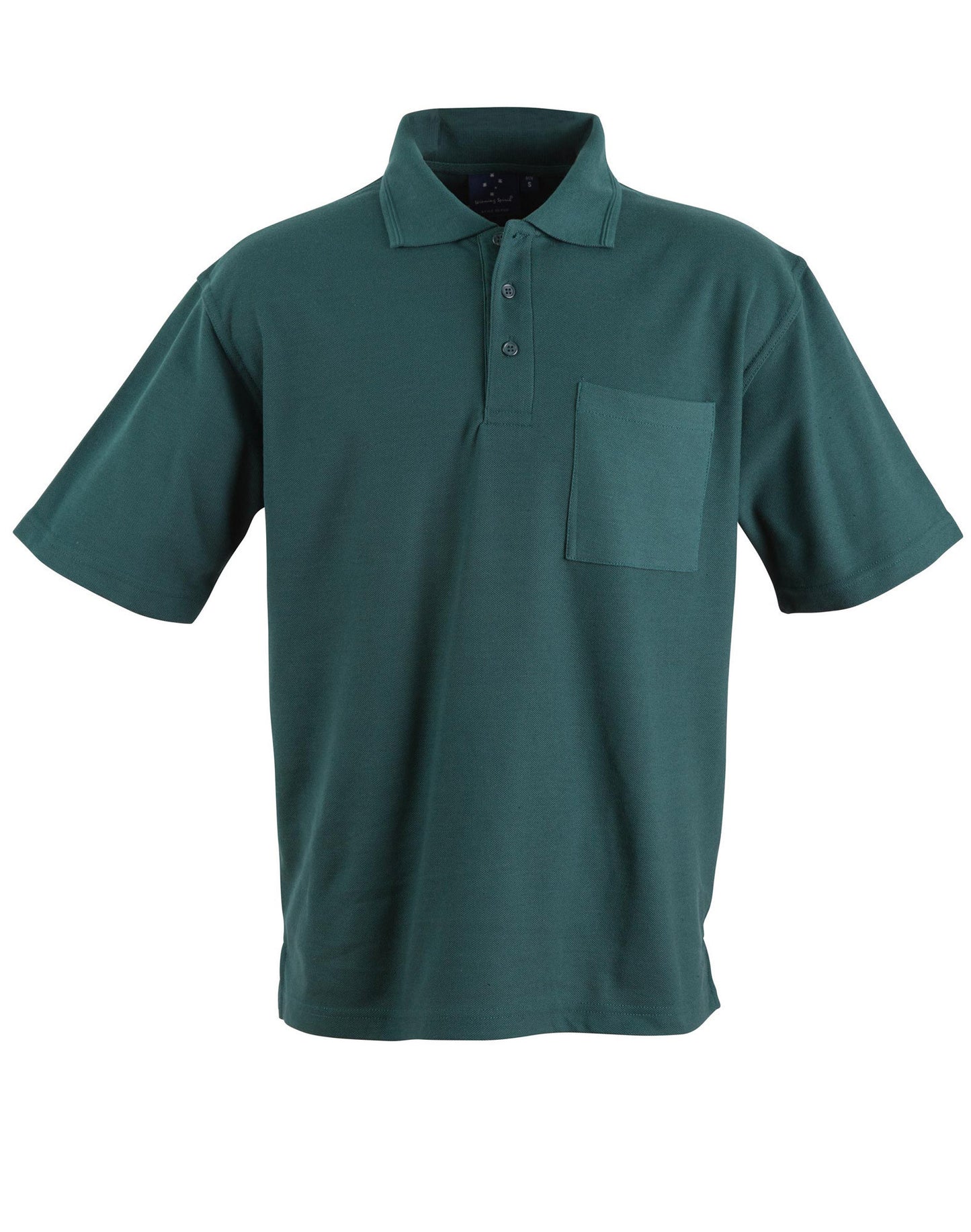 Winning Spirit Pique Knit Short Sleeve Polo (Unisex)-(PS41)