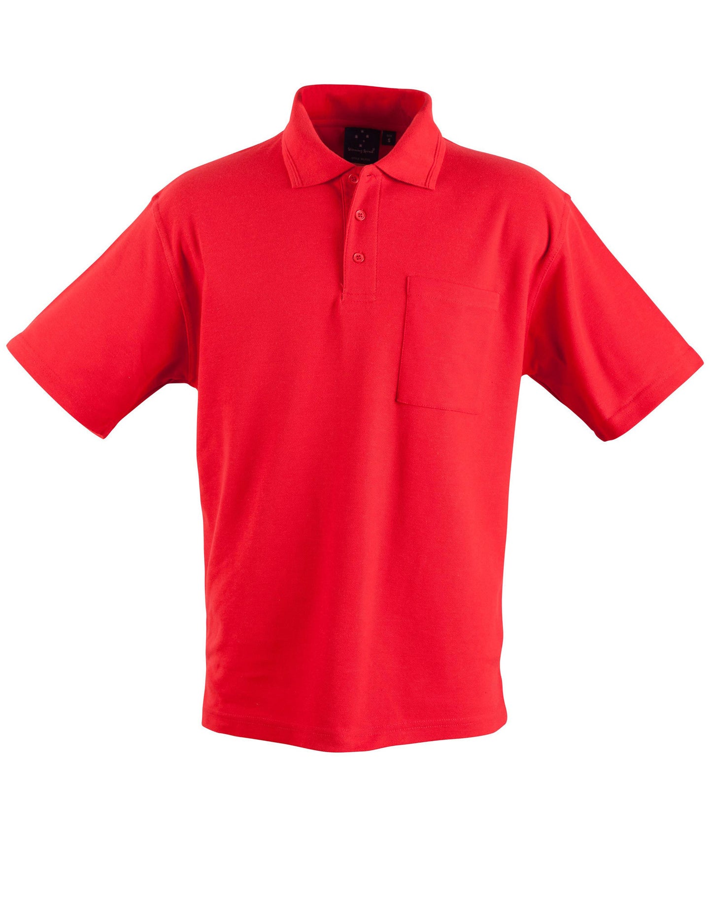 Winning Spirit Pique Knit Short Sleeve Polo (Unisex)-(PS41)