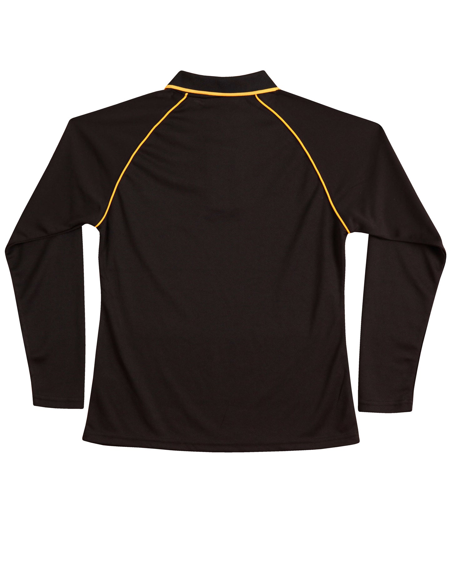 Winning Spirit Ladies' CoolDry® Raglan Long Sleeve Contrast Polo-(PS44)