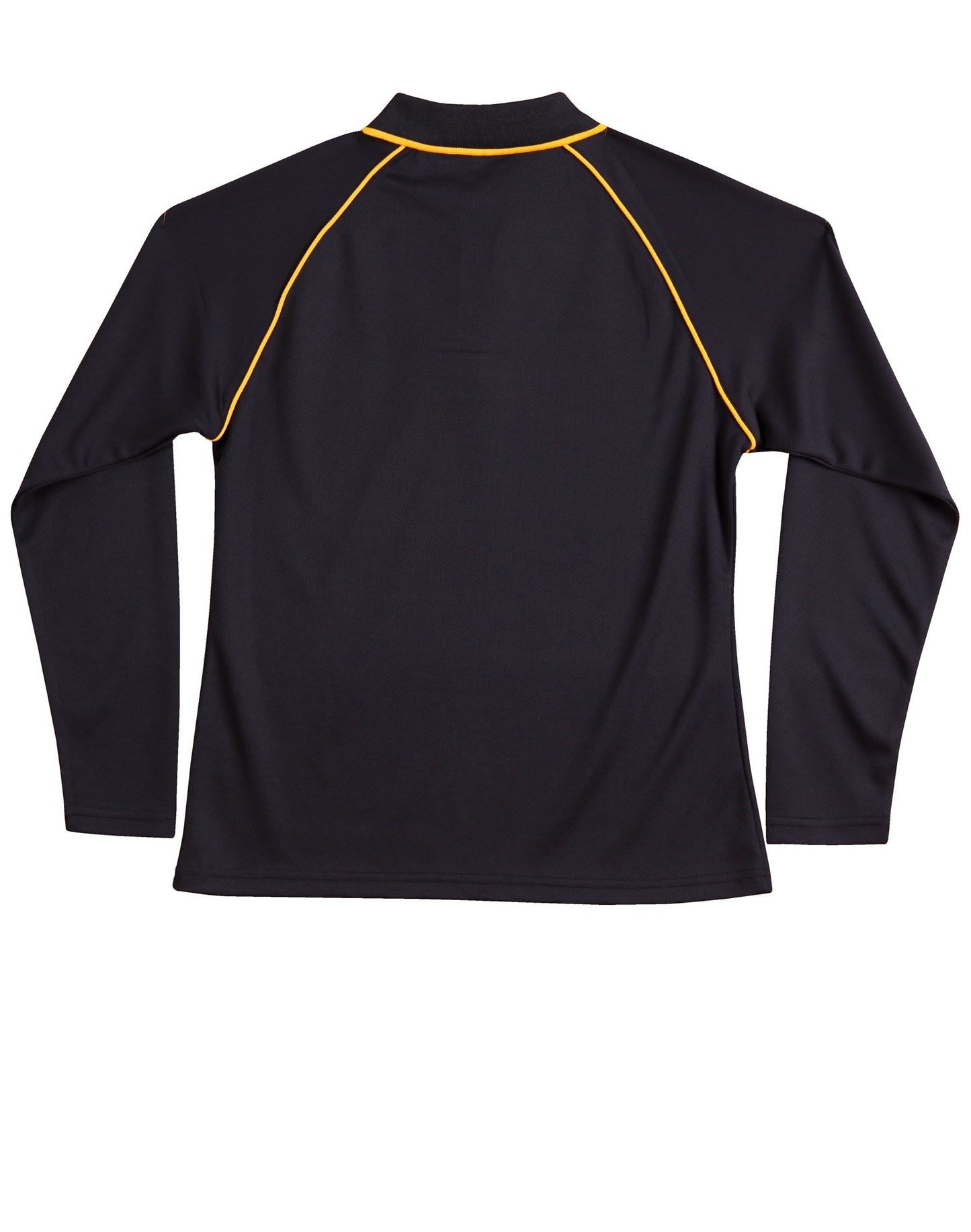 Winning Spirit Ladies' CoolDry® Raglan Long Sleeve Contrast Polo-(PS44)