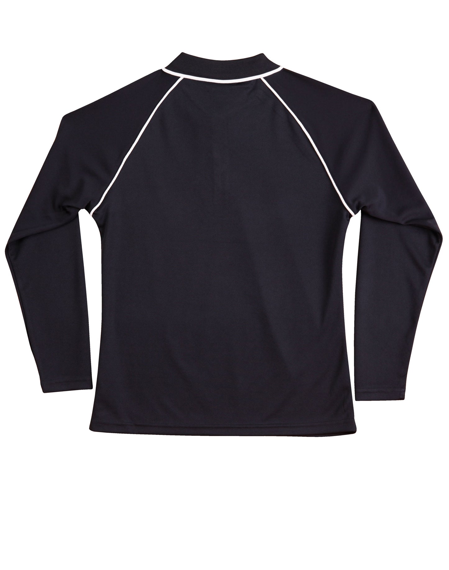 Winning Spirit Ladies' CoolDry® Raglan Long Sleeve Contrast Polo-(PS44)