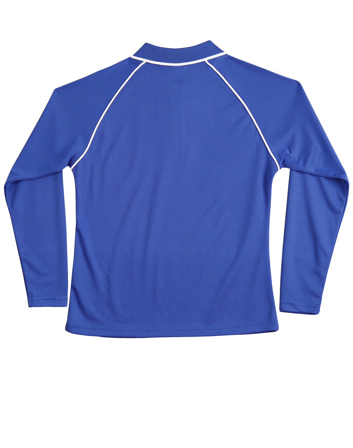 Winning Spirit Ladies' CoolDry® Raglan Long Sleeve Contrast Polo-(PS44)