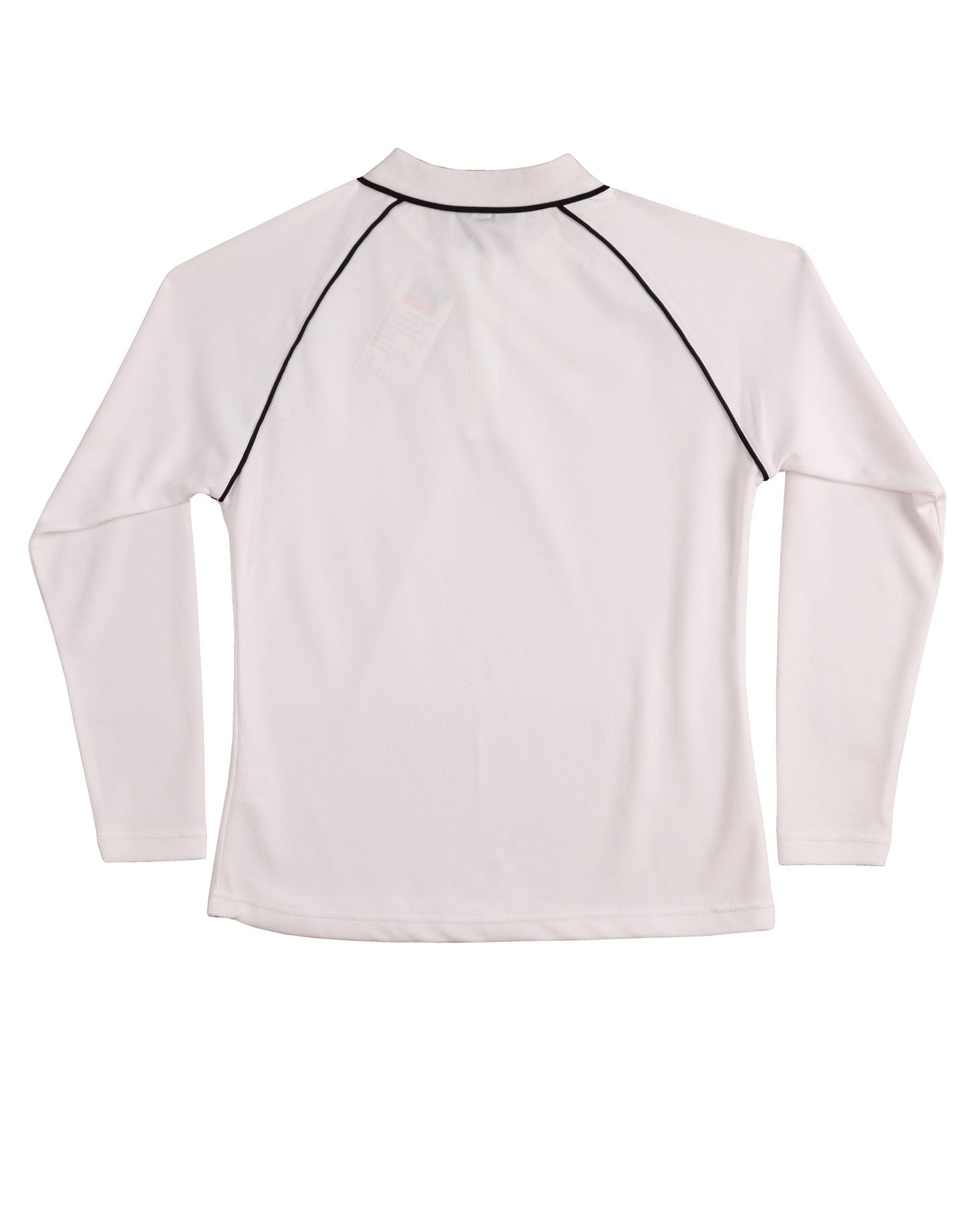 Winning Spirit Ladies' CoolDry® Raglan Long Sleeve Contrast Polo-(PS44)