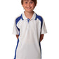 Winning Spirit Mascot Kids Cooldry Short Sleeve Contrast Polo-(PS49K)