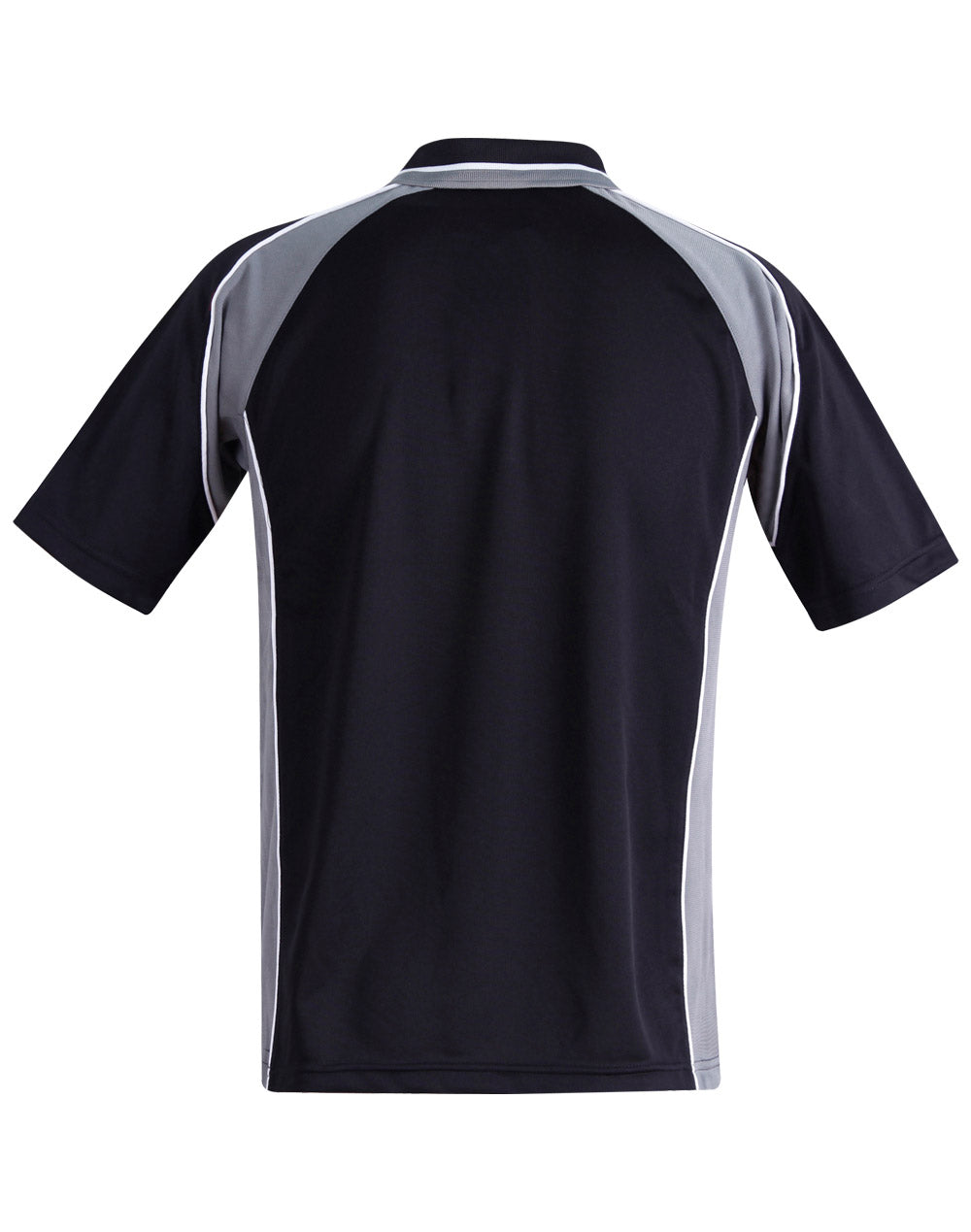 Winning Spirit Men's CoolDry® Short Sleeve Contrast Polo-(PS49)