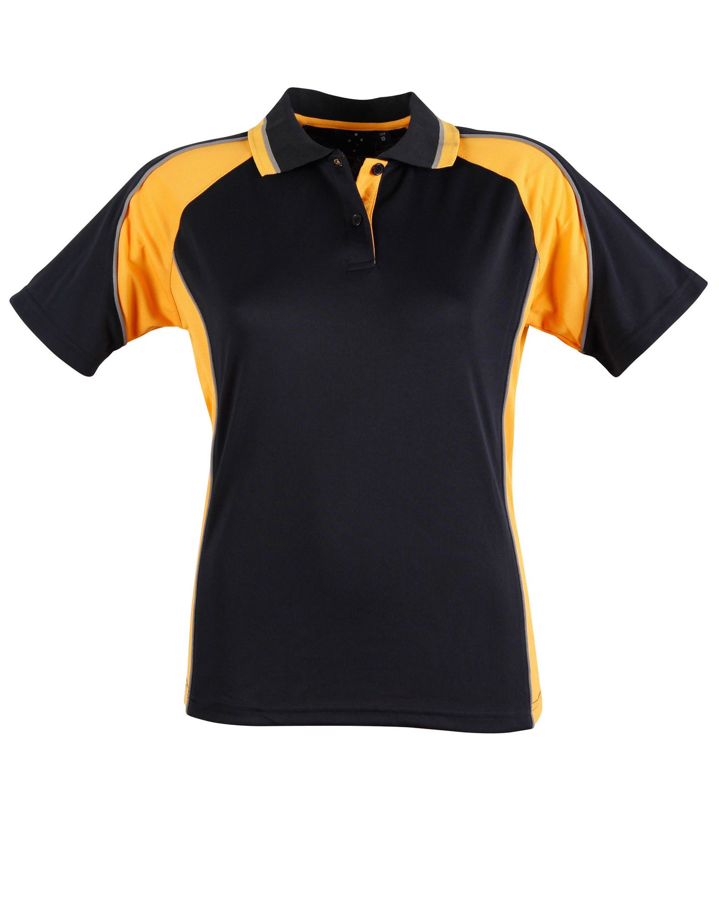 Winning Spirit Ladies' CoolDry® Short Sleeve Contrast Polo-(PS50)
