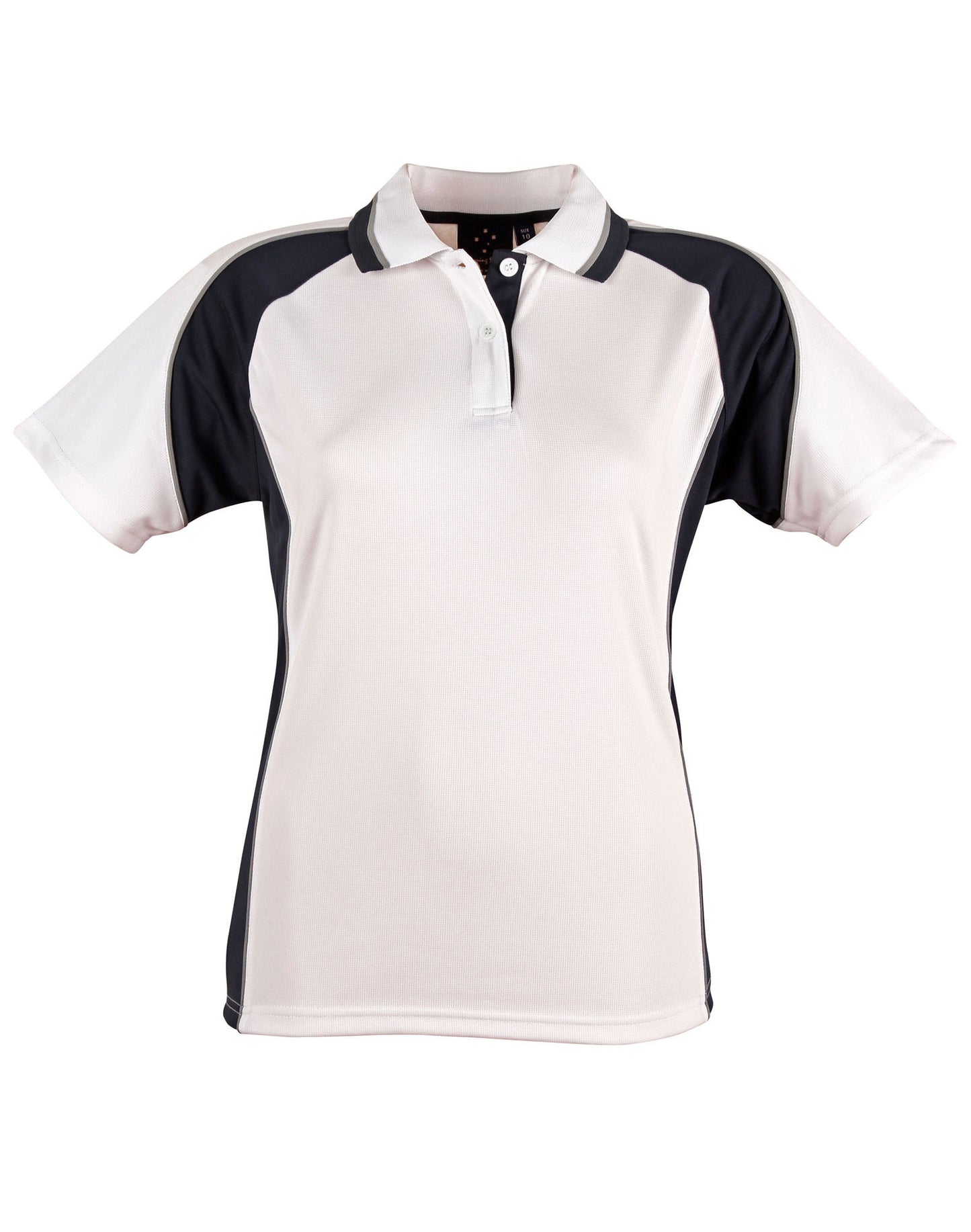 Winning Spirit Ladies' CoolDry® Short Sleeve Contrast Polo-(PS50)