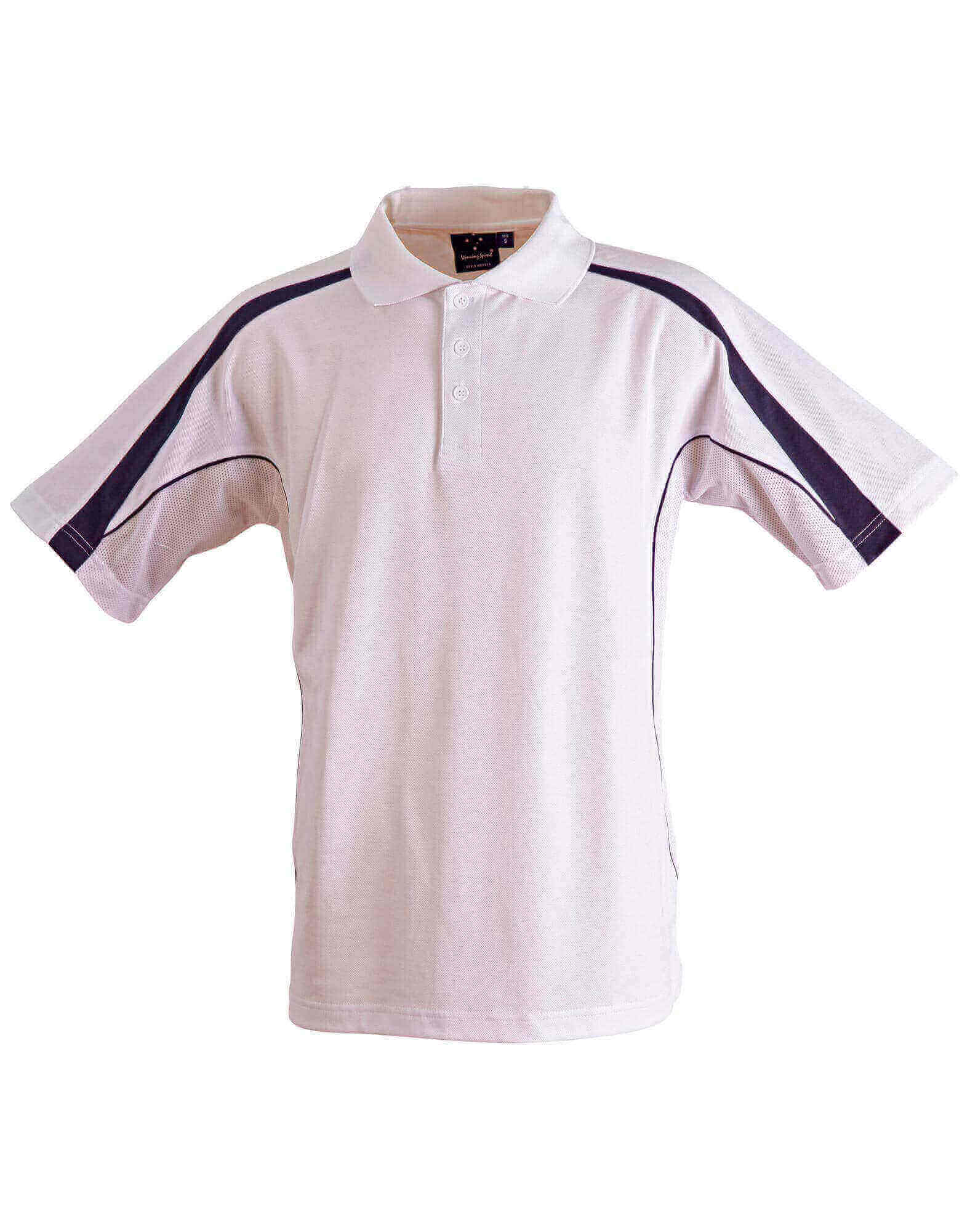 Winning Spirit Legend Kids Poly-cotton Blended Polo 2nd(7-Colour)-(PS53K)