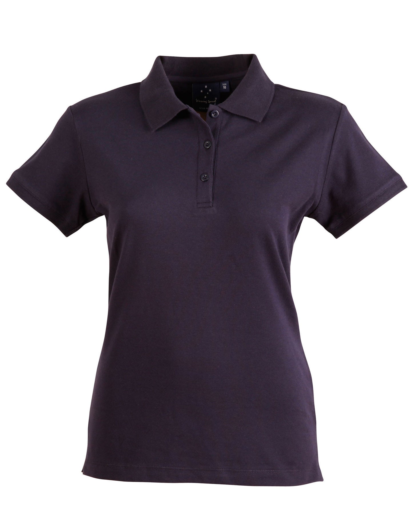 Winning Spirit Ladies' Cotton Stretch Pique Polo-(PS56)