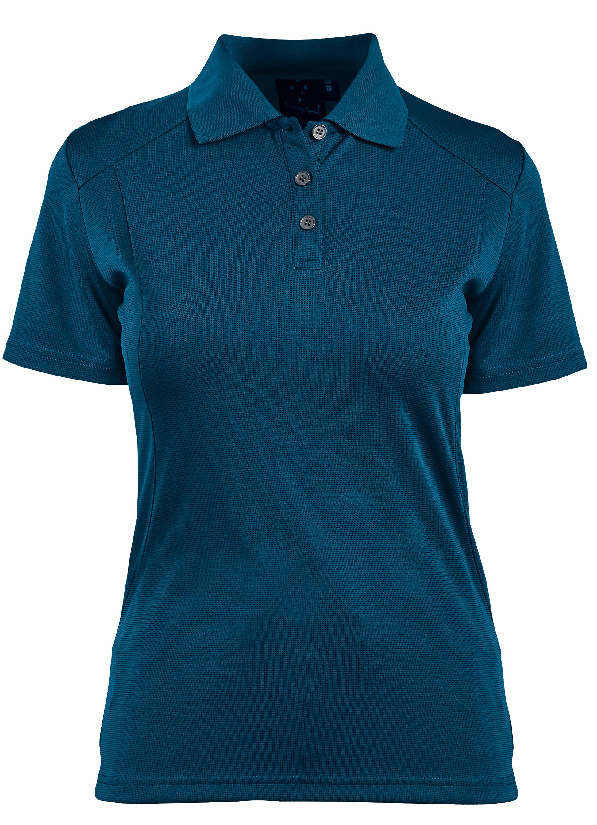 Winning Spirit Ladies' Breathable Bamboo Charcoal Short Sleeve Polo-(PS60)