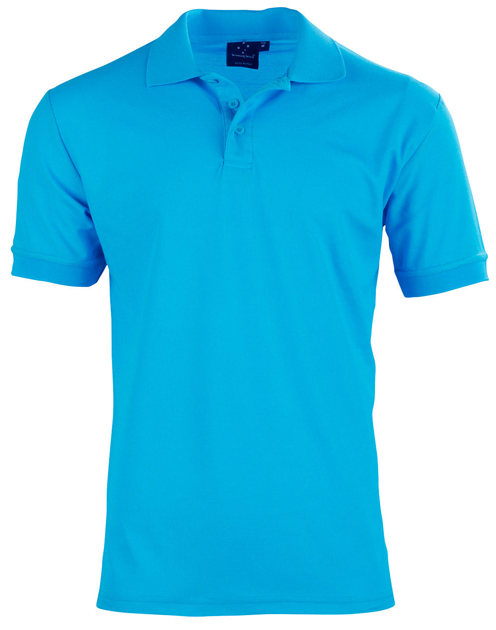 Winning Spirit Men's TrueDry® Solid Colour Pique Polo 1st (12 Colour)-PS63