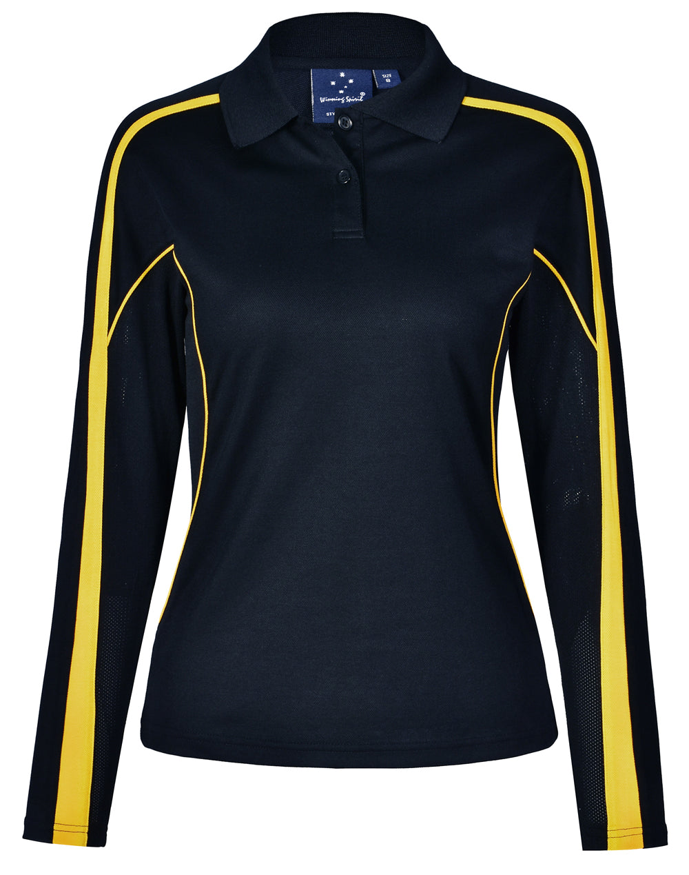 Winning Spirit Ladies' TrueDry® Long Sleeve Polo-(PS70)