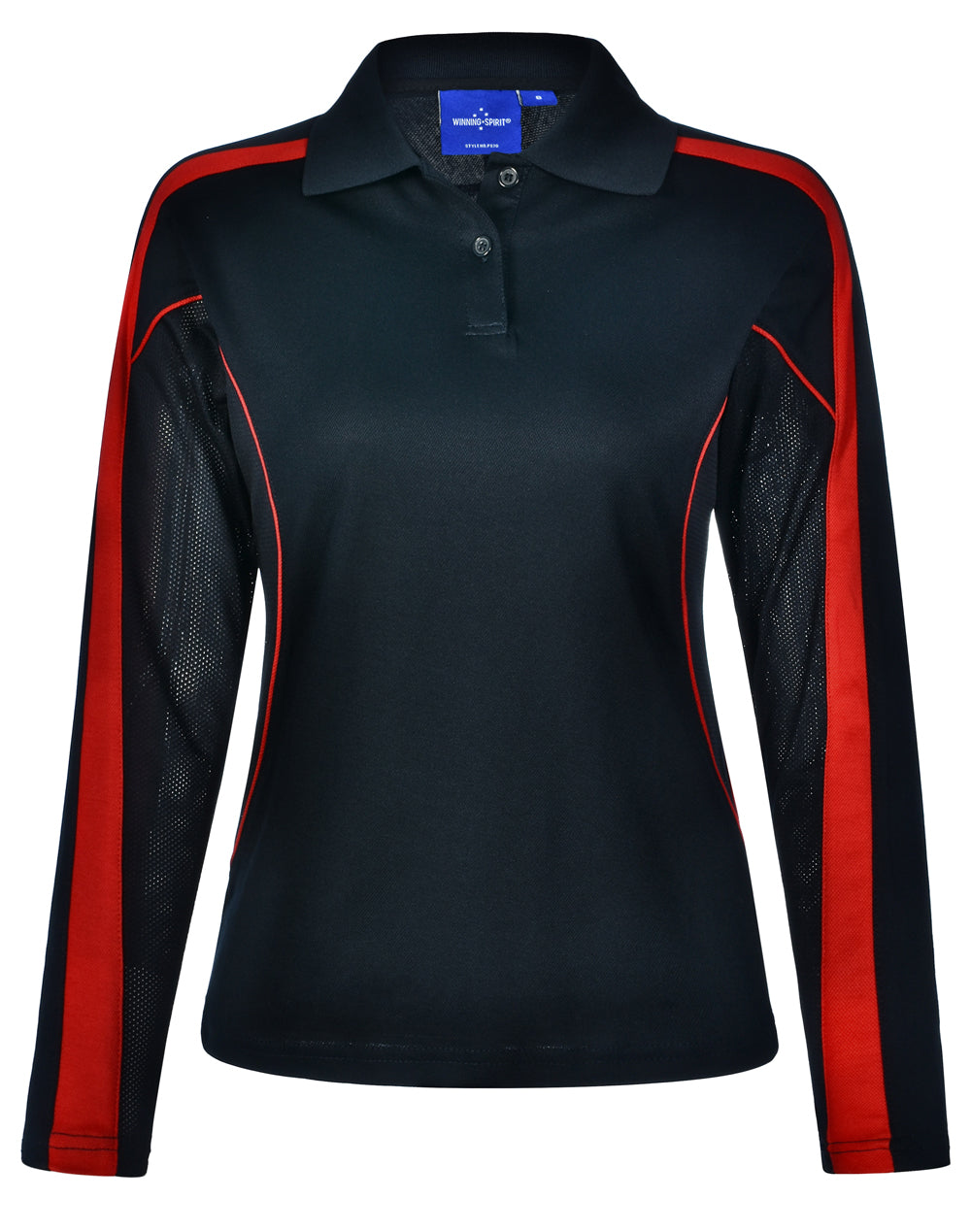 Winning Spirit Ladies' TrueDry® Long Sleeve Polo-(PS70)