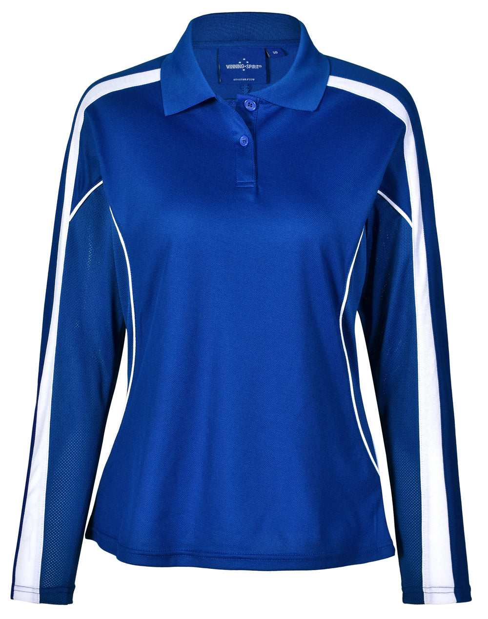 Winning Spirit Ladies' TrueDry® Long Sleeve Polo-(PS70)