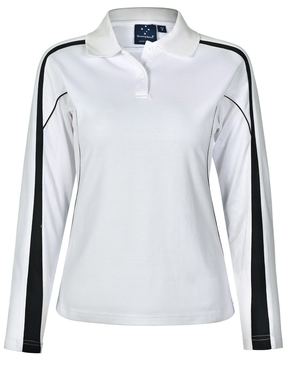 Winning Spirit Ladies' TrueDry® Long Sleeve Polo-(PS70)