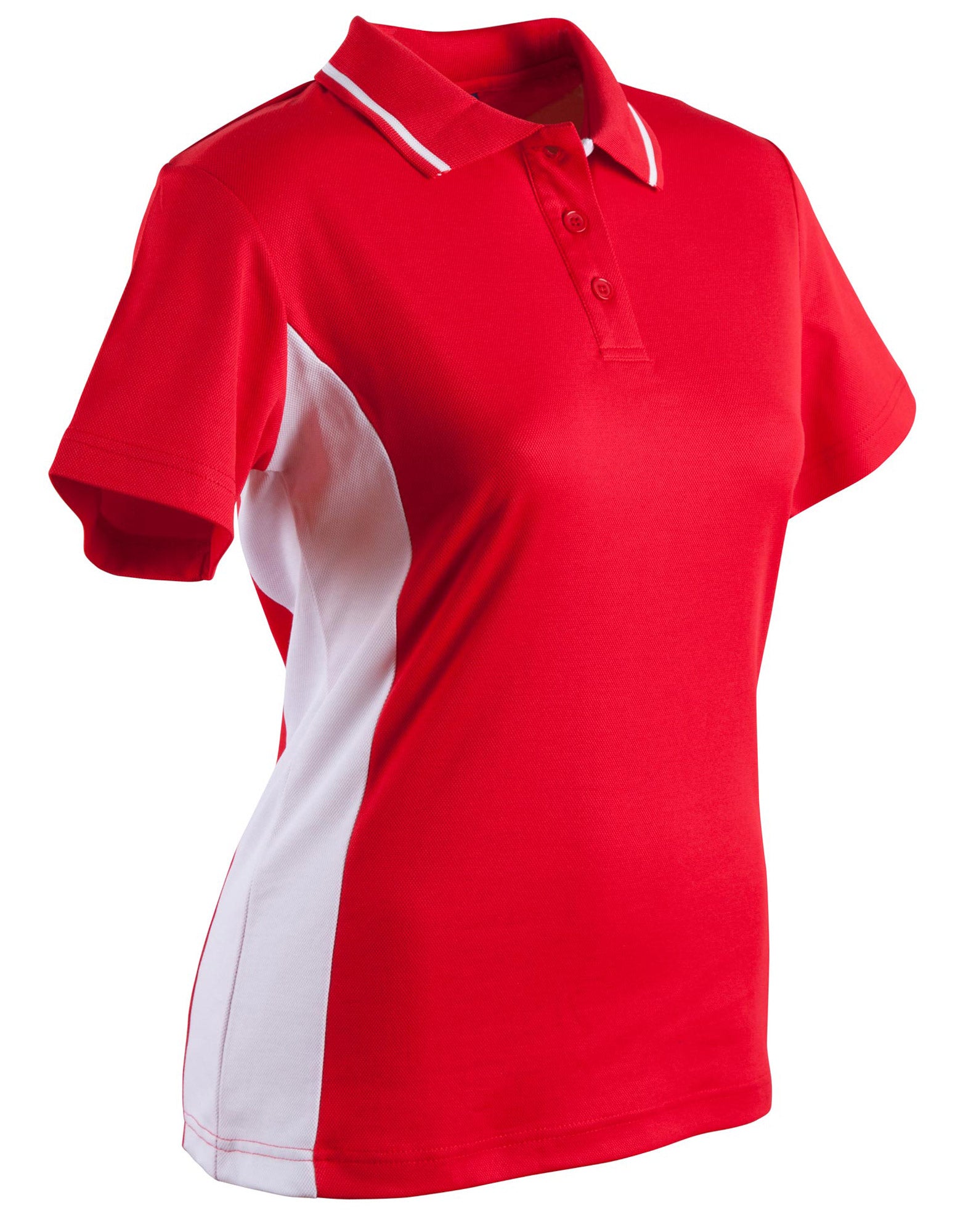 Winning Spirit Women's TrueDry® Contrast Short Sleeve Polo-(PS74)