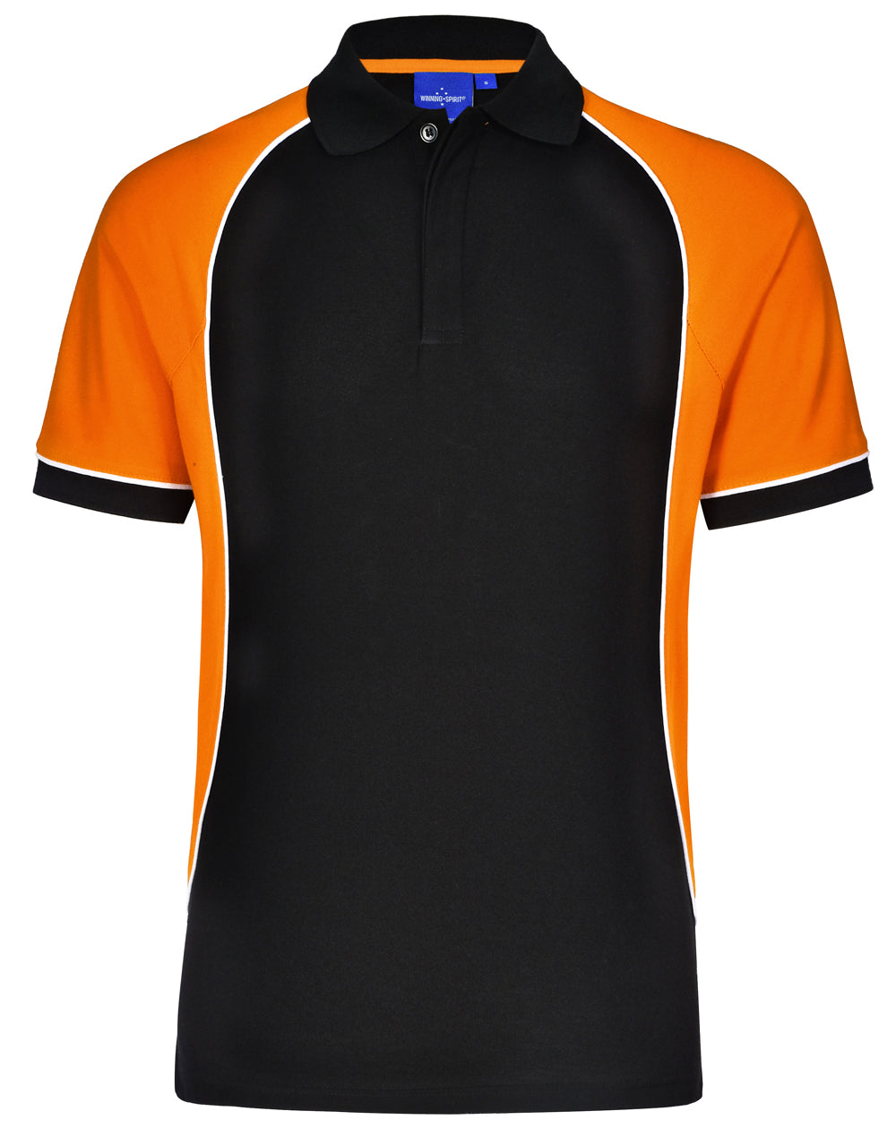 Winning Spirit Kid's TrueDry® Tri-colour Short Sleeve Pique Polo-(PS77K)