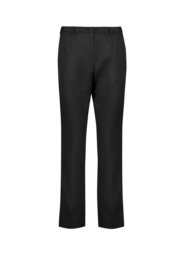 Biz Corporate Cool Stretch Womens Tapered Leg Adjustable Waist Pant (RGP315L) Media 1 of 7