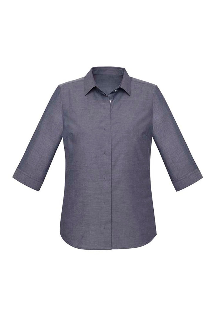 Biz Corporate Womens Charlie 3/4 Sleeve Shirt RS968LT