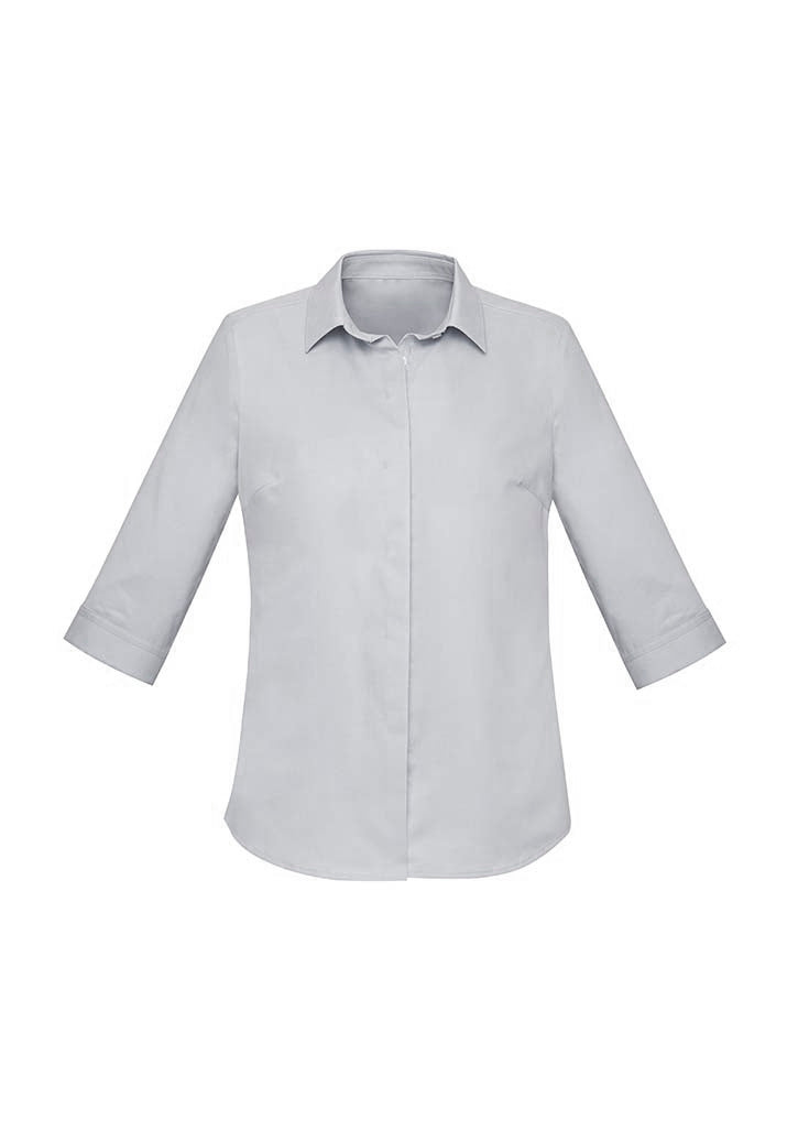 Biz Corporate Womens Charlie 3/4 Sleeve Shirt RS968LT