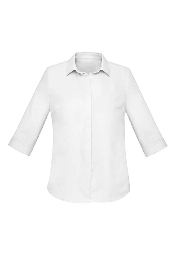 Biz Corporate Womens Charlie 3/4 Sleeve Shirt RS968LT