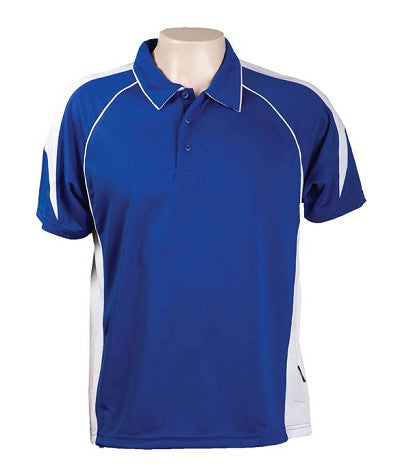 Australian Spirit-Aus Spirt Olympikool Mens Polo 2nd ( 8 Colour )-Royal blue / White / M-Uniform Wholesalers - 10