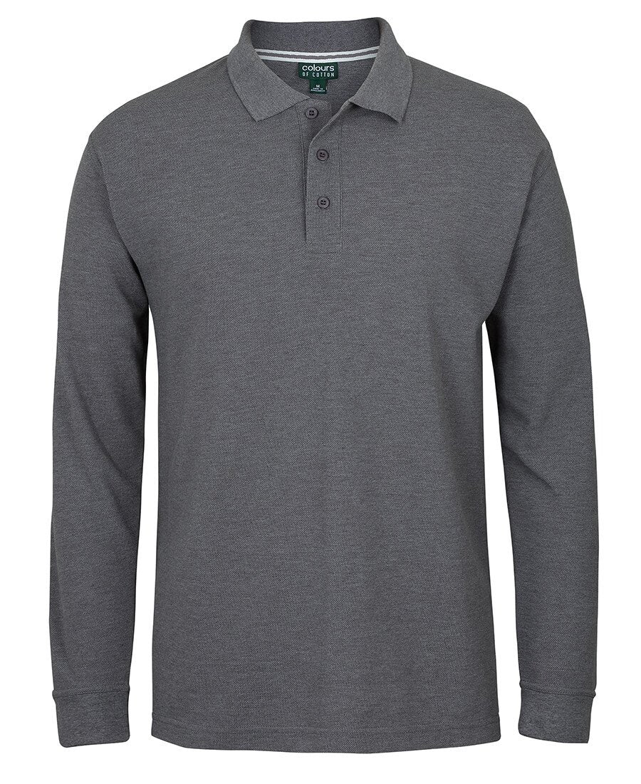 JBs Wear C Of C L/S Pique Polo (S2ML)