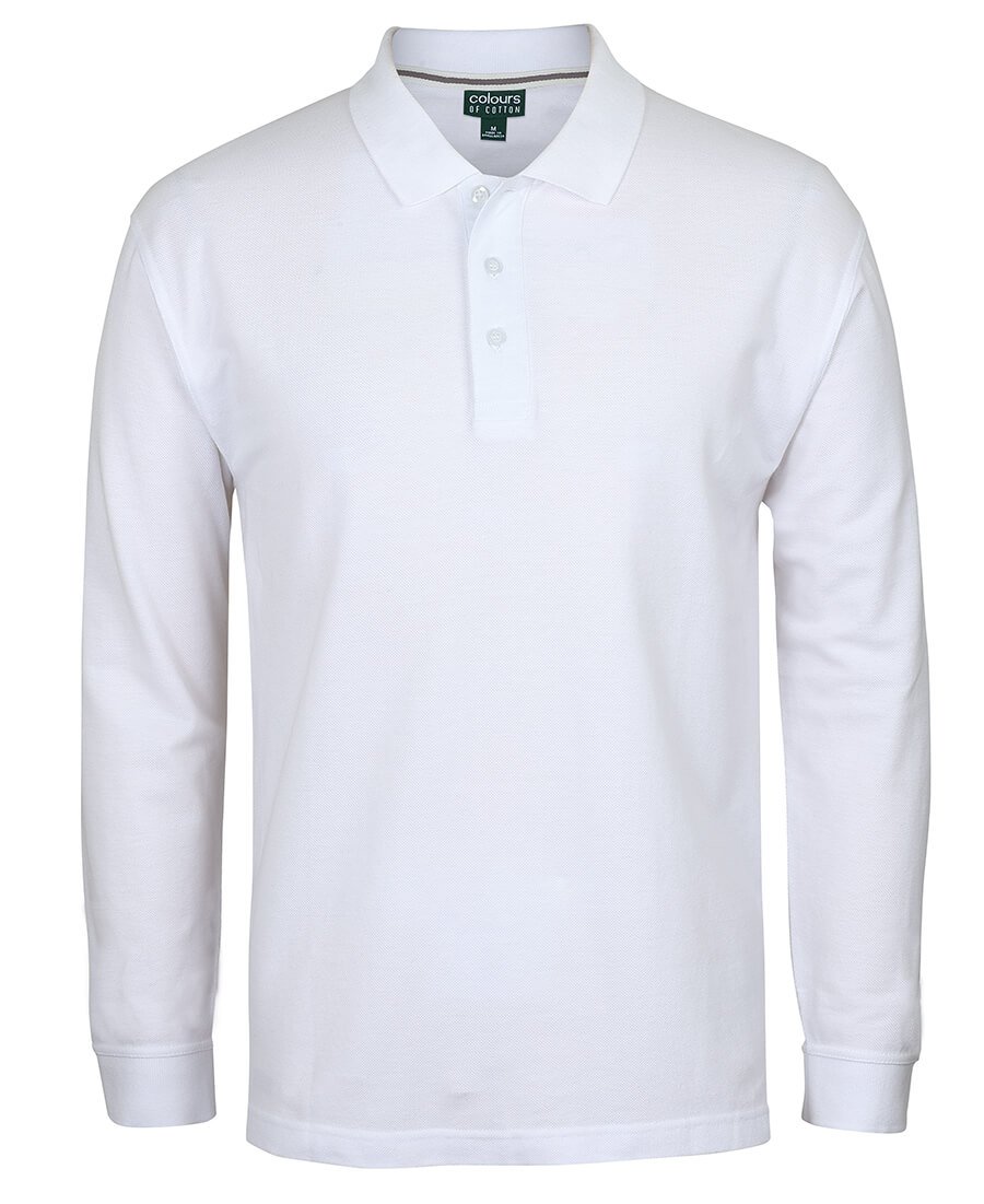 JBs Wear C Of C L/S Pique Polo (S2ML)