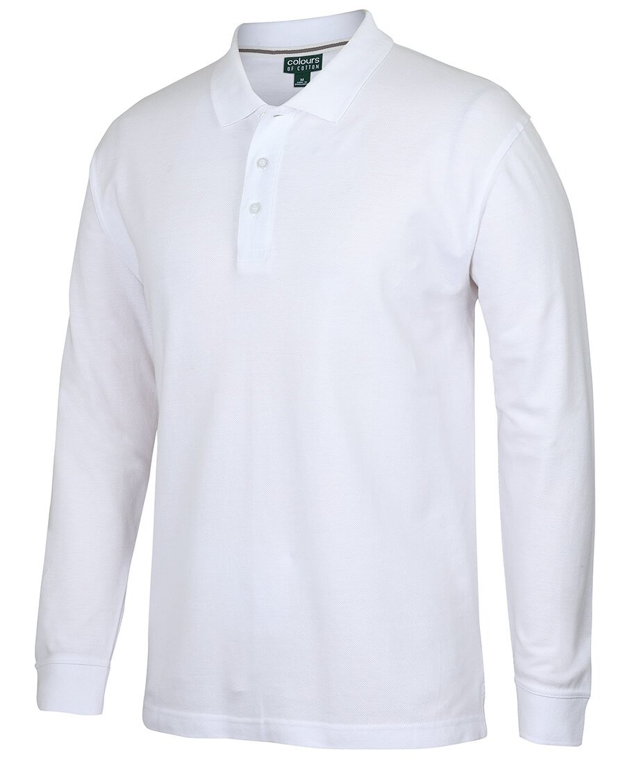 JBs Wear C Of C L/S Pique Polo (S2ML)