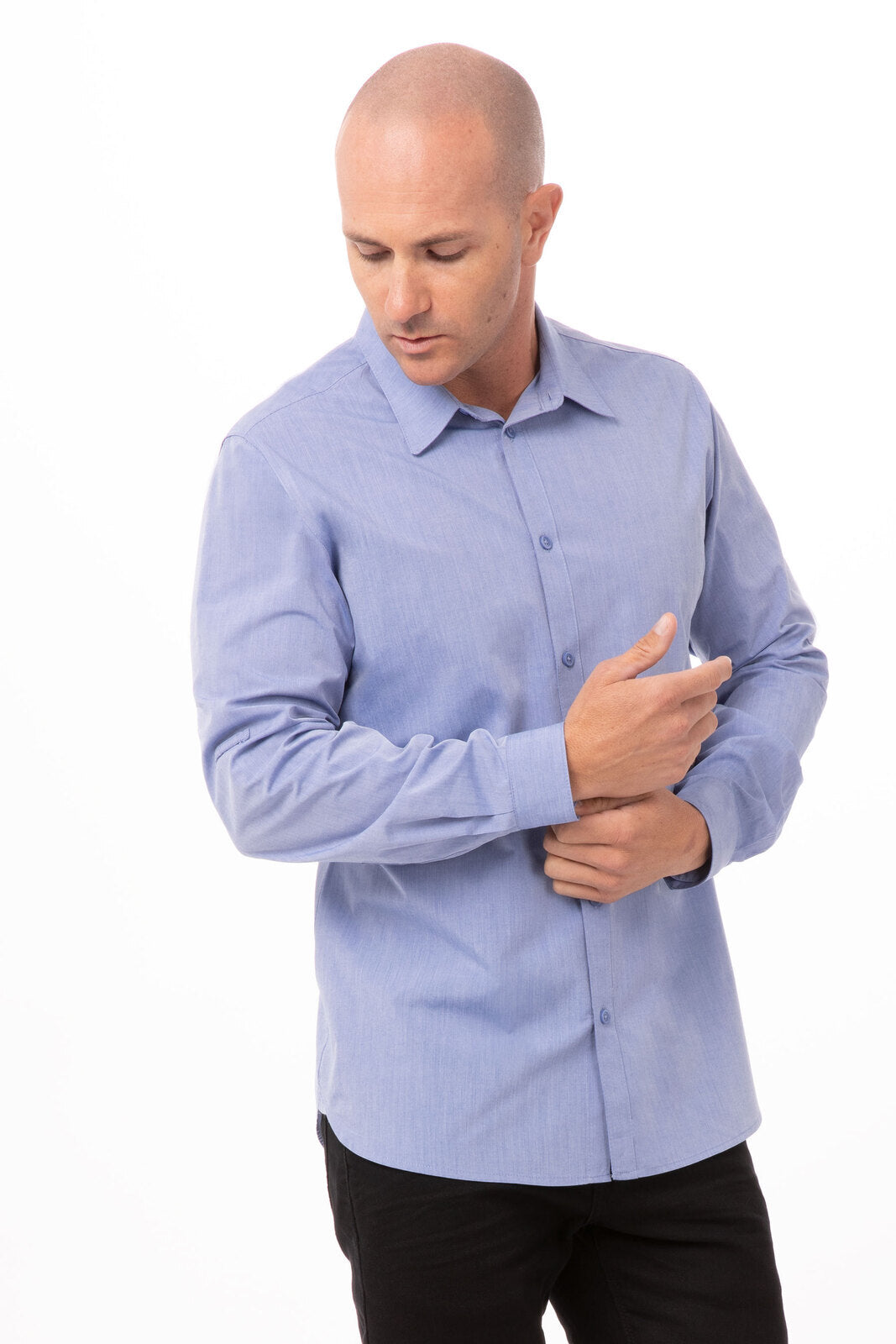 Chef Works Modern Chambray Dress Shirt - (SHC06)
