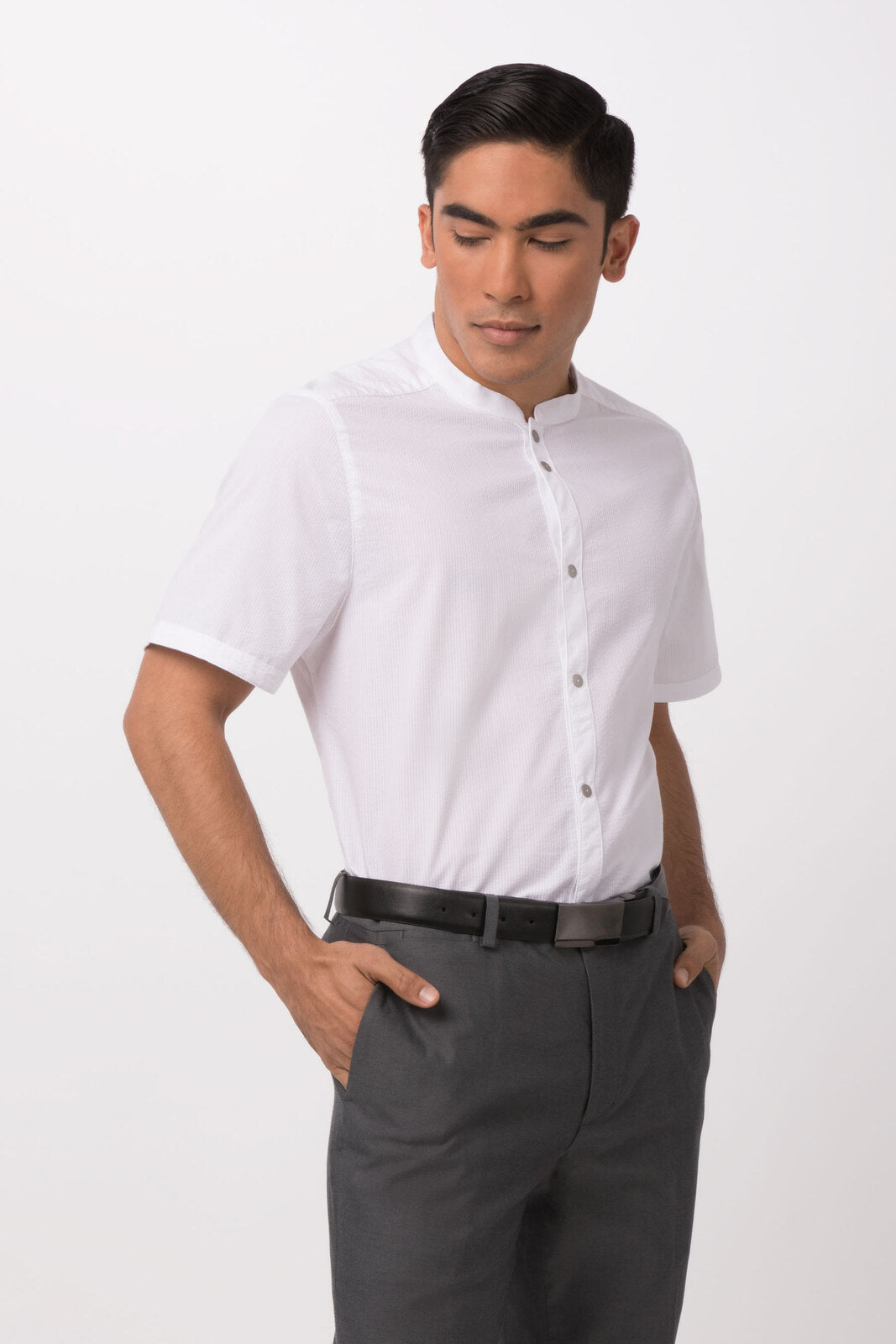 Chef Works Seersucker Men's Shirt (SHC08)