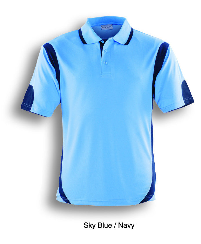 Bocini Adults Breezeway ContrastPolo -(CP0532)