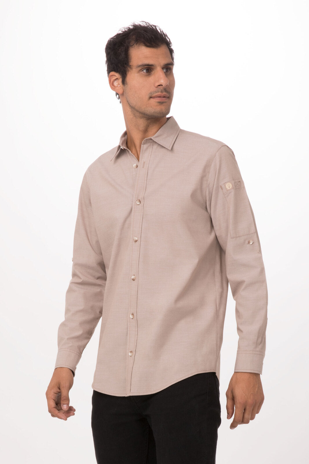 Chef Works Chambray Men's Shirt (SLMCH005)