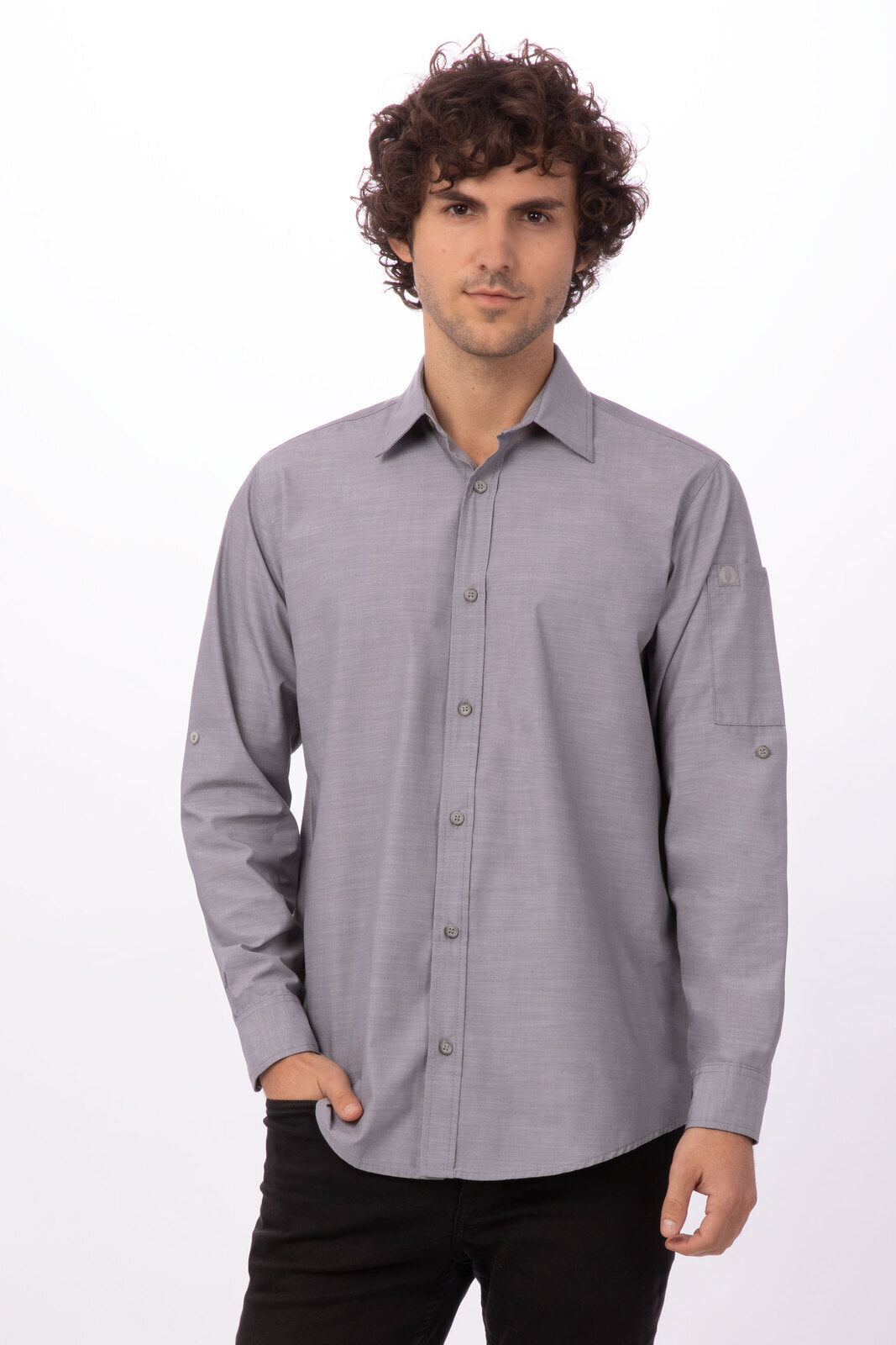 Chef Works Chambray Men's Shirt (SLMCH005)
