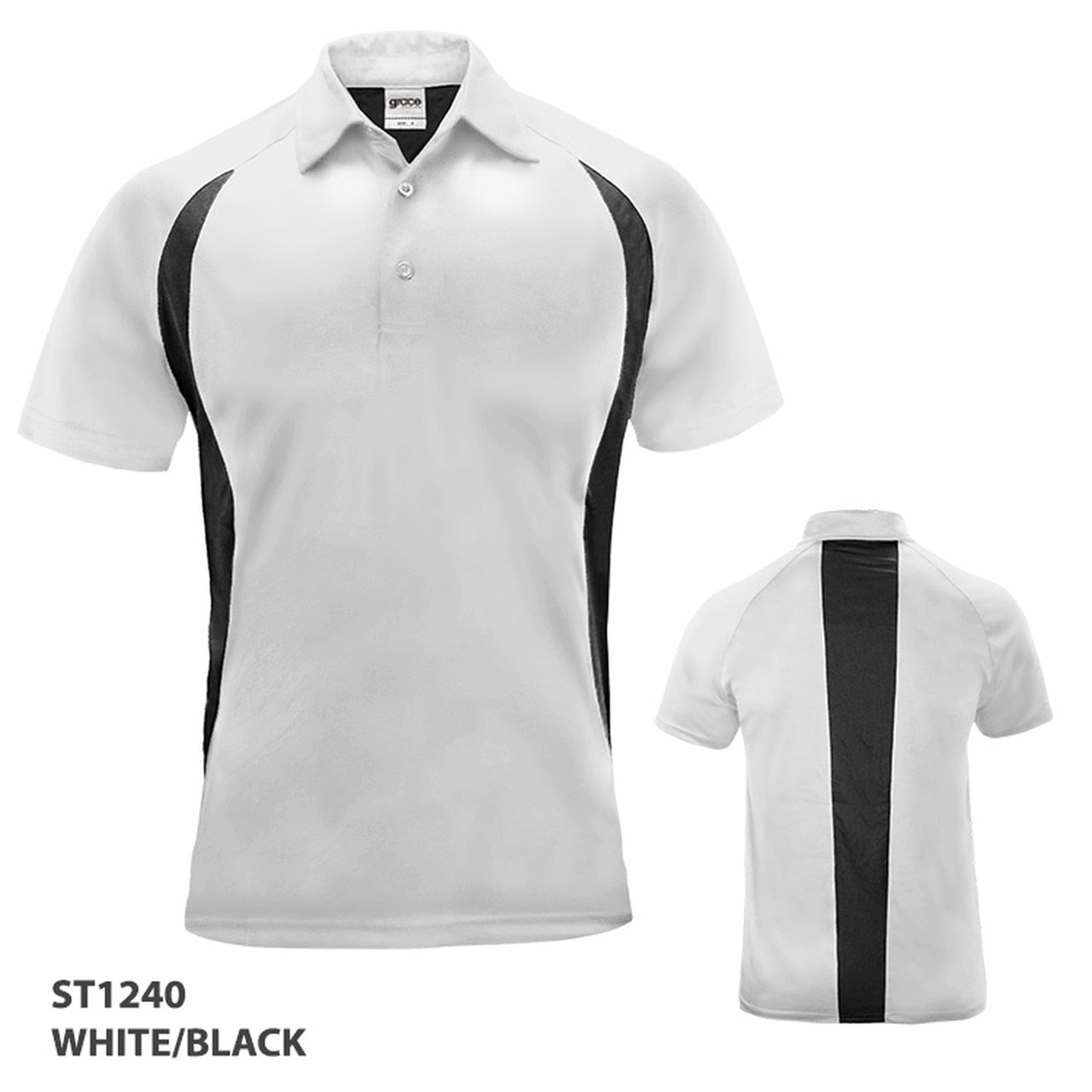 Grace Collection Men's Mossman Polo(ST1240)