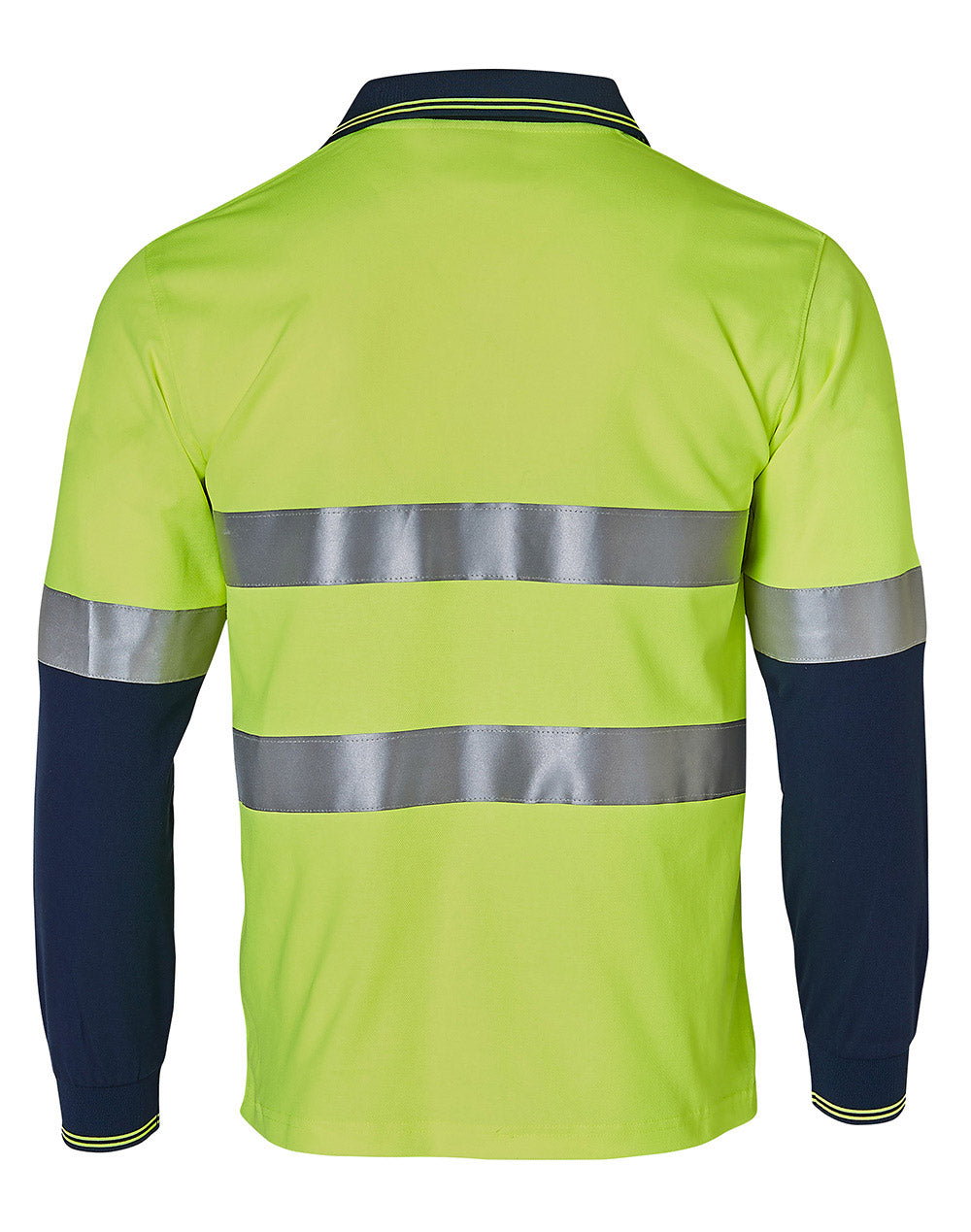 Winning Spirit Men's TrueDry® Safety Long Sleeves Polo-(SW21A)