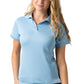 Be Seen-Be Seen Ladies Polo Shirt With Contrast Piping-Sky-White / 8-Uniform Wholesalers - 11
