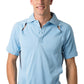 Be Seen-Be Seen Men's Polo Shirt With Contrast Piping-Sky / XS-Uniform Wholesalers - 14